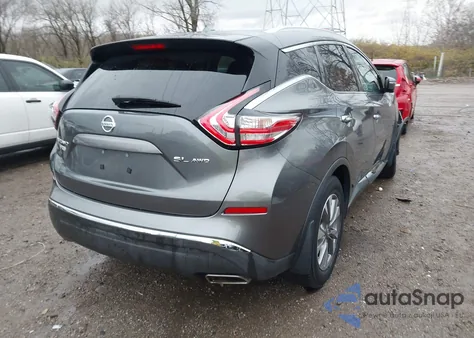 2015 Nissan Murano Sl z USA, uszkodzony, nr VIN 5N1AZ2MH9FN276111